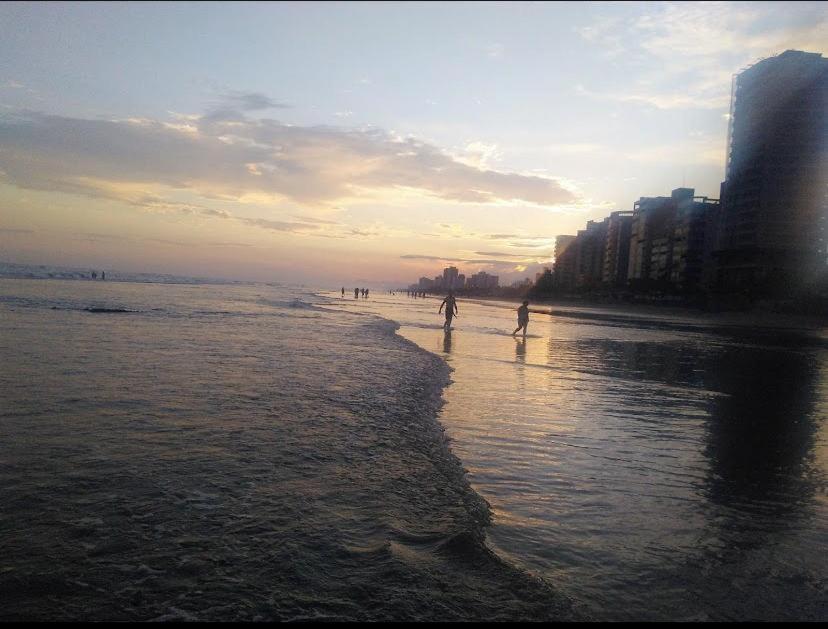 Mongaguá Apartamento Beira Mar Centro Da Cidade Wifi Gratis מראה חיצוני תמונה